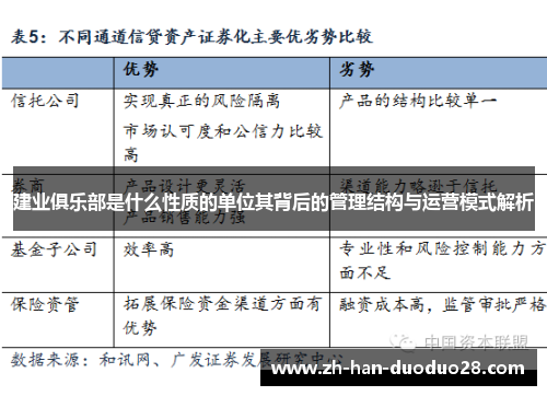 建业俱乐部是什么性质的单位其背后的管理结构与运营模式解析 建业俱乐部是什么性质的单位其背后的管理结构与运营模式解析